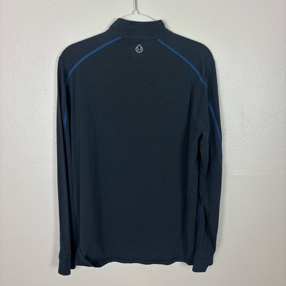 Tasc Bamboo 1/4 Zip Men’s Sz Medium Performance Technology Black Long Sleeve - Picture 4 of 6
